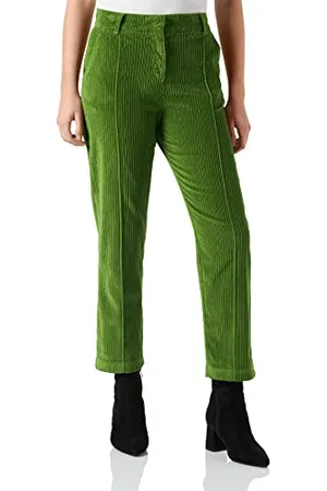 Benetton Damen 427bdf02l Hose, Blattgrün 0w7, 36