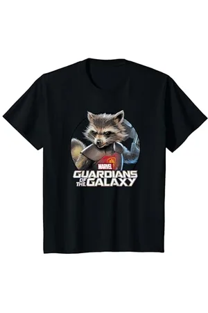 Marvel Kinder Guardians of the Galaxy Rocket Circle Kids T-Shirt T-Shirt