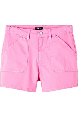 NAME IT Mädchen NLFHILSE HW Shorts, Pink Cosmos, 158