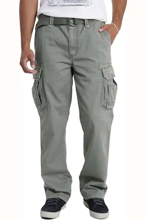 UNIONBAY Herren Survivor Iv Relaxed Fit Cargo Pant-Reg Big and Tall Sizes Lässige Hose, , 38W / 32L