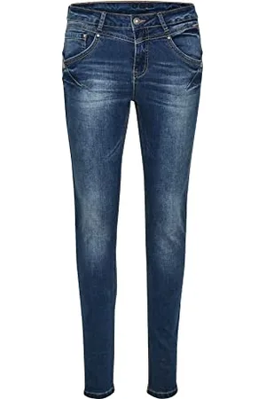 Cream Jeans Amalie Damen Jeans Skinny Fit Casual Mid Rise Jeanshose 32