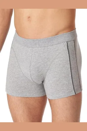 Schiesser Herren Boxershort-Comfort Fit Unterwäsche, grau-Mel_176805, 5