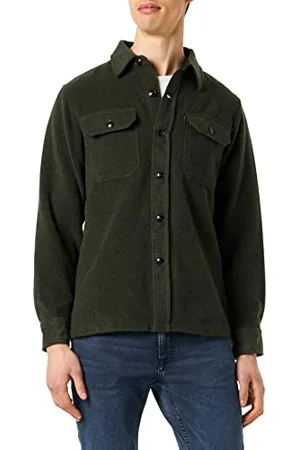 Schott NYC Herren Shcarl3 Klassisches Hemd, , M