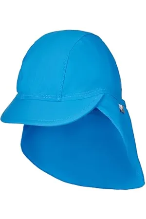 Sterntaler Schirmmütze Nacken Uni - Baby- und Kinder Mütze mit Nackenschutz - UV-Schutz 50+ Bademütze - Kopfbedeckung Schwimmbad und Strand - Unisex Bademode - , Größe 43
