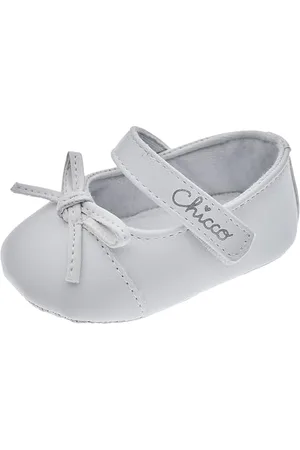 chicco Ballerina met Handige Klittenband, Ideaal voor Ceremonies en Speciale Gelegenheden, Comfortabel, Licht, Flexibel en Atmungsaktive, Baby - Mädchen, Entworfen in Italien