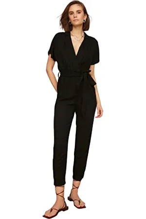 Trendyol Damen Belted Overall, , 38 EU
