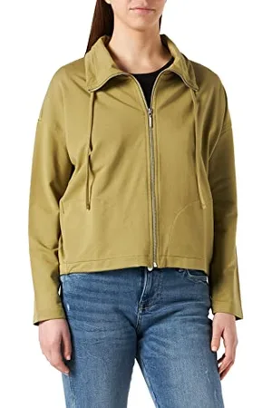 Gerry Weber Damen Sweatjacke Langarm unifarben 36