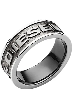 Diesel Ring Für Frauen Stahl, 8, 9, 10, 11.5 Gunmetal Edelstahl Ring, DX1108060