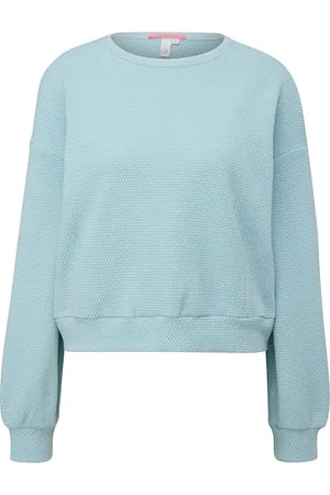 QS by s.Oliver Damen 2147730 Sweatshirt mit Struktur, , 46