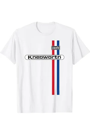 Oasis – Knebworth In White T-Shirt