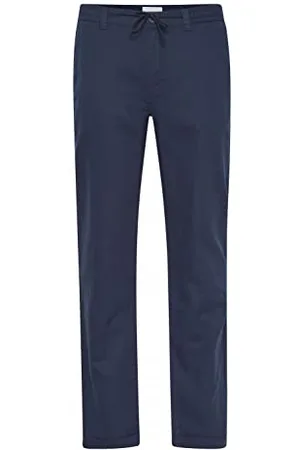 Casual Friday CFPandrup Herren Leinenhose Stoffhose Leinen Mix Regular Fit mit Kordeln, Größe:W30/32, Farbe: