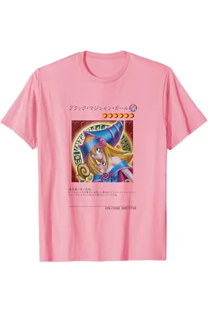 Yu-Gi-Oh! Dunkles Magier-Mädchen-Logo T-Shirt, Kinder, , Kurzarm, Unisex, S, Standardlänge