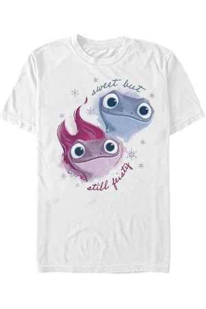 Disney Unisex Frozen 2 Sweet Sassy Organic Short Sleeve T-shirt, , L