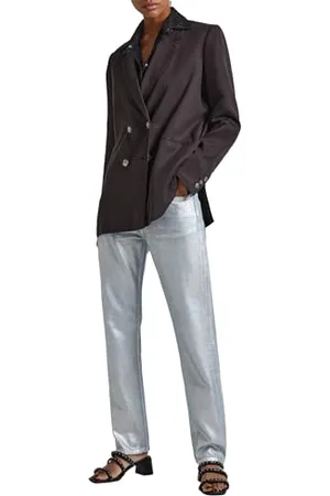 Pepe Jeans Damen High Waist Straight Shine PL204600 Jeans, , 33W / 30L