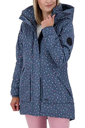 alife kickin ALIFE and Kickin FloraAK B Parka – Damen Winterjacke Parka – Mantel mit Kapuze – Perfekt für Kalte Tage, Herbst & Winter – Robuste Jacke S