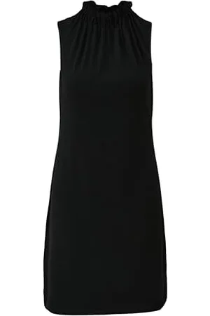 QS by s.Oliver Damen 2142925 Jersey Kleid mit Allover Muster, , 40