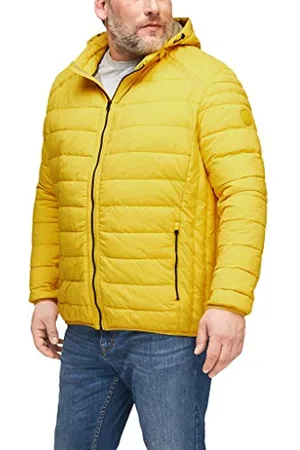 QS by s.Oliver Big Size Herren 131.12.101.16.150.2064823 Steppjacke, Yellow, 3XL