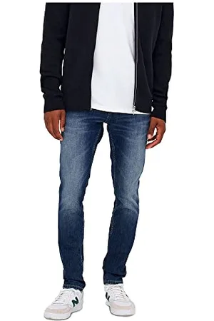 Only & Sons Herren Jeans ONSLOOM Slim 3030 - Slim Fit - Blau - , Größe:32W / 32L, Farbvariante: 22023030