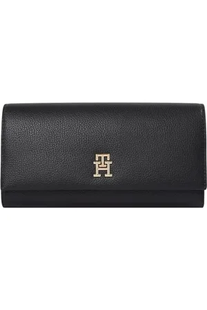 Tommy Hilfiger Damen Geldbörse Legacy Flap mit Umschlag, Schwarz (Black), Einheitsgröße