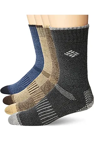Columbia Moisture Control Crew Socken, 4er-Pack, Multipack - Schwarz - Large