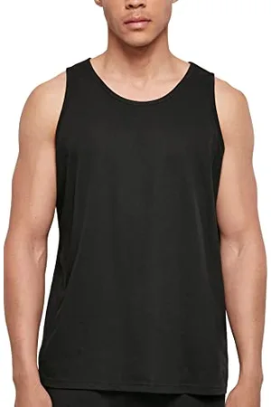 Build Your Brand Herren BB011-Basic Tank T-Shirt, Black, 5XL