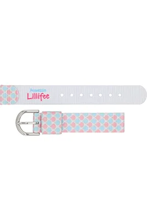Prinzessin Lillifee Edelstahl Textil Uhrenarmband Kinder Mädchen Ersatzteil 18cm