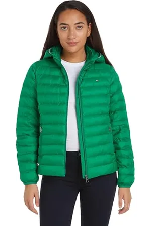 Tommy Hilfiger Damen Jacke Padded Global Stripe Jacket Übergangsjacke, , XS