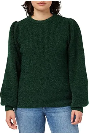 Mexx Damen Round Neck Knitted Lurex Jumper Pullover Sweater, , L EU