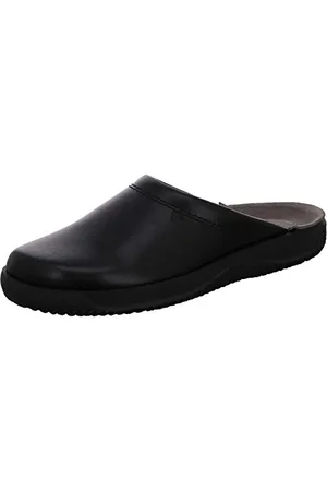 Rohde Herren Hausschuhe Pantoffeln Leder Soltau-H 2772, Größe:47 EU, Farbe: