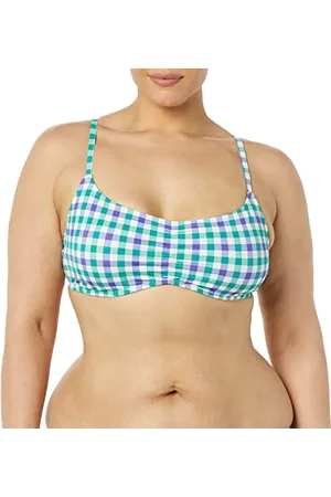 Amazon Damen Bikini-Oberteil, Bustier, Leichter Halt, Bademode, , 40