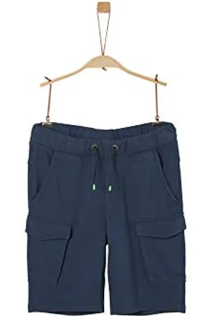 QS by s.Oliver Junior Jungen 402.10.005.18.183.2038365 Lässige Shorts, Dark Blue, S