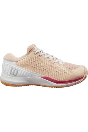 Wilson Damen Rush Pro Ace Tennis Shoe, Peach Parfait/White/Tangerine, 38 EU