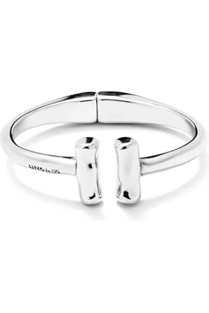 UNO de 50 Starres Armband mit Sterlingsilber und zwei Röhren an den Enden, Grande, , Kein Edelstein
