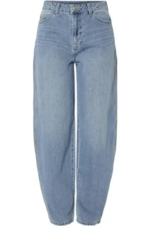 Pieces® Pcsissel Hw Barrel Jeans
