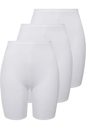 Ulla Popken Damen, große Größen, Pantys, 3er-Pack