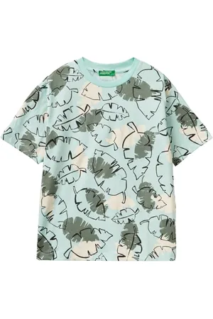 Benetton Jungen 380uc10is T-Shirt, , 170 cm