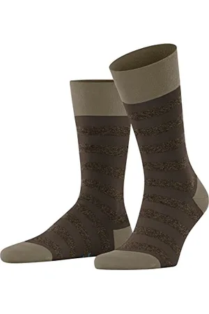 Falke Herren Socken Sensitive Mapped Line M So Baumwolle mit Komfortbund 1 Paar, , 39-42