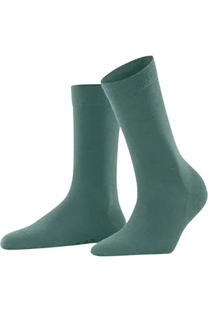Falke Damen Socken Softmerino W So Wolle Baumwolle einfarbig 1 Paar, , 35-36