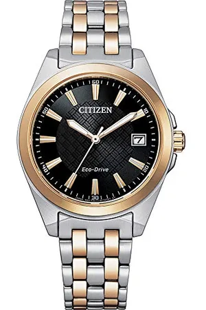 Citizen Herren Analog Quarz Uhr mit Edelstahl Armband EO1213-85E