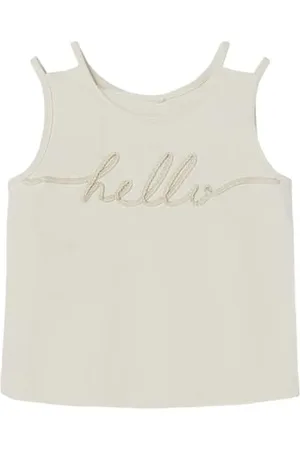 NAME IT Mädchen Nkffulrikka Ss Short Top, , 134/140 cm