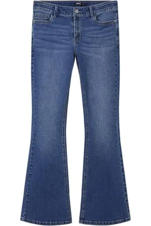NAME IT Mädchen Nlftarianne DNM Nw Bootcut Pant Noos Jeanshose, , 158 EU