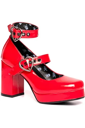 Lamoda Damen Chrome Heart Court Shoe, , 38 EU