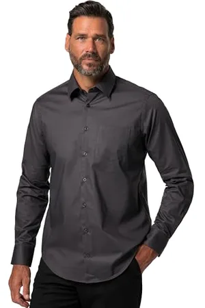 JP 1880 Herren große Größen Übergrößen Menswear L-8XL Hemd, FLEXNAMIC®, Kentkragen, Modern Basic Fit, bis 7 XL 6XL 808727121-6XL