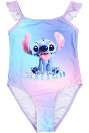 Disney Mädchen Maillot de bain Lilo et Stitch Fille Baby Badebekleidung,