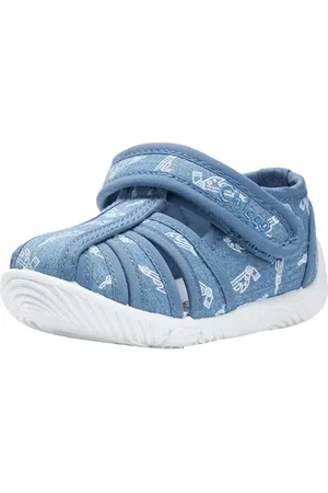 chicco Hausschuhe für Kinder, Kinderschuhe für den Kindergarten und, mit Praktischem Klettverschluss, Italienisches Design, Blau 1, 30 EU