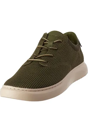Tommy Hilfiger Herren Hybrid Sneaker Knit Hybrid Shoe Schuhe, Grün (Mentor Green), 43 EU
