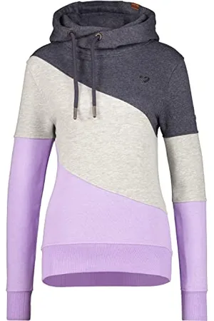 alife kickin ALIFE and Kickin StacyAK A Hoodie – Damen Hoodie – Pullover mit Kapuze Ideal für Freizeit & Alltag - Sweatshirt - Kapuzenpullover S