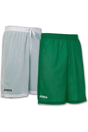 Joma Herren Kort kurv Vendbar Rookie Rojo-Blanco shorts de basketball, Vert/Blanc, XL EU
