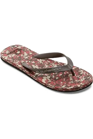 Quiksilver Herren Molokai Recycled Sandale, Black/Brown/Black, 43 EU