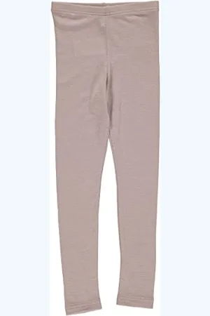 Green Cotton Mädchen Wool Leggings, , 134 EU